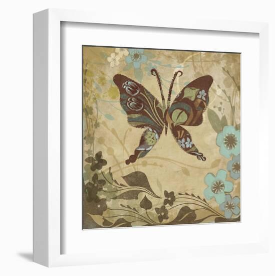 Garden Variety Butterfly III-Alan Hopfensperger-Framed Art Print