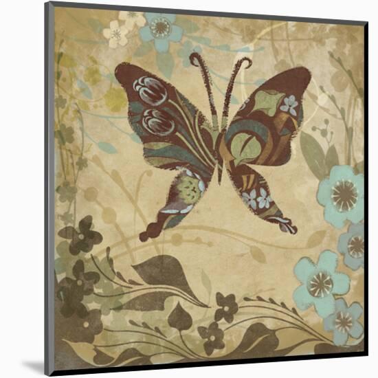 Garden Variety Butterfly III-Alan Hopfensperger-Mounted Art Print