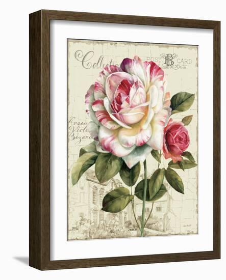 Garden View III-Lisa Audit-Framed Art Print