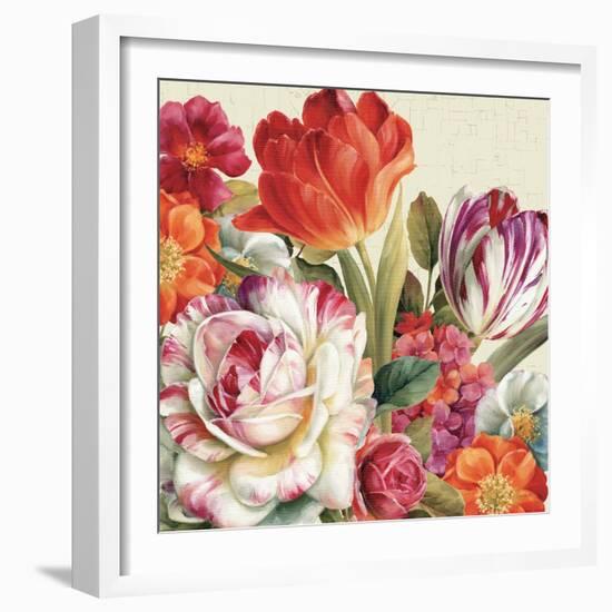 Garden View Tossed-Lisa Audit-Framed Art Print