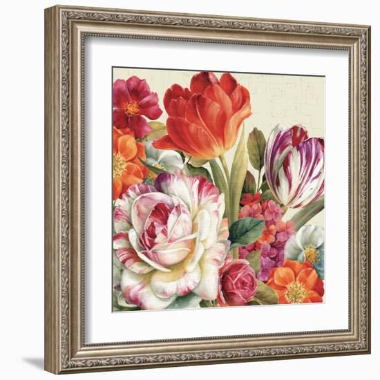 Garden View Tossed-Lisa Audit-Framed Art Print