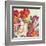 Garden View Tossed-Lisa Audit-Framed Art Print