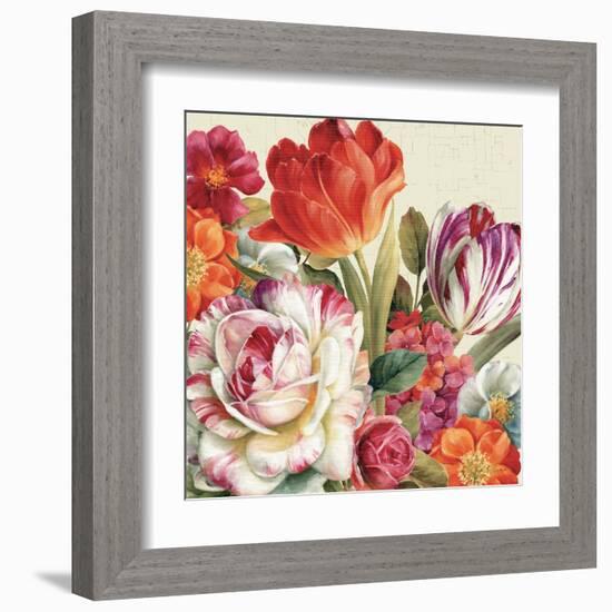 Garden View Tossed-Lisa Audit-Framed Art Print