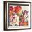 Garden View Tossed-Lisa Audit-Framed Art Print