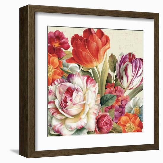 Garden View Tossed-Lisa Audit-Framed Art Print