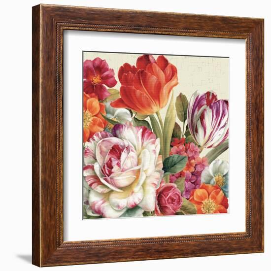 Garden View Tossed-Lisa Audit-Framed Art Print