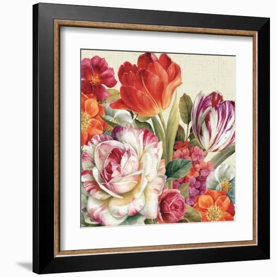 Garden View Tossed-Lisa Audit-Framed Art Print