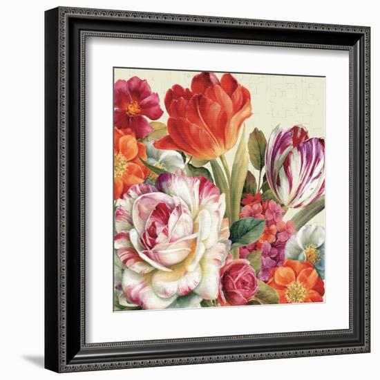 Garden View Tossed-Lisa Audit-Framed Art Print