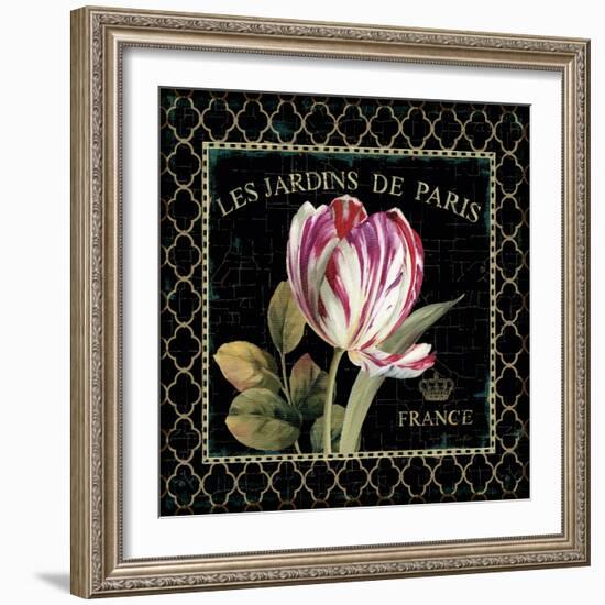 Garden View VI-Lisa Audit-Framed Art Print