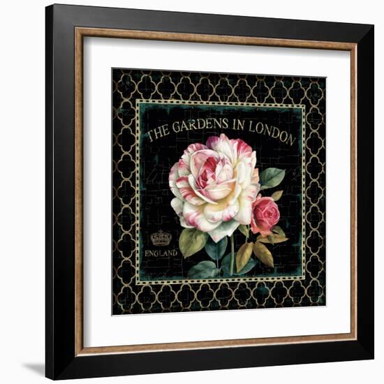 Garden View VII-Lisa Audit-Framed Art Print