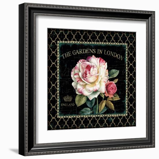 Garden View VII-Lisa Audit-Framed Art Print