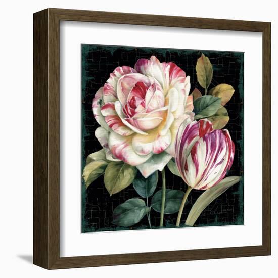 Garden View VIII Black-Lisa Audit-Framed Art Print