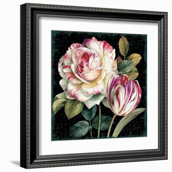 Garden View VIII Black-Lisa Audit-Framed Art Print