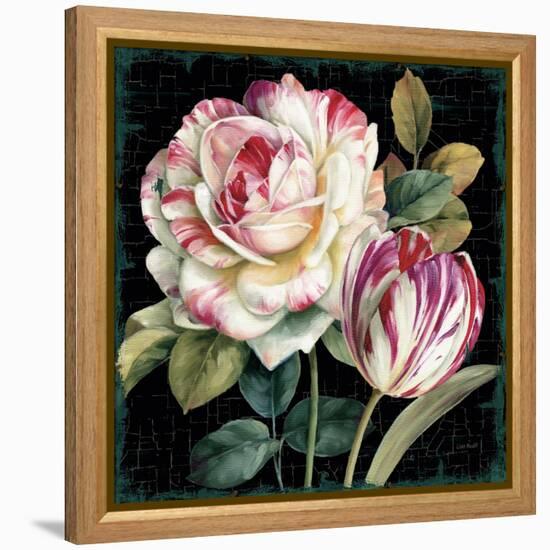 Garden View VIII Black-Lisa Audit-Framed Stretched Canvas