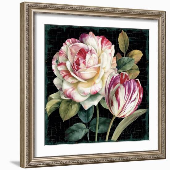 Garden View VIII Black-Lisa Audit-Framed Art Print