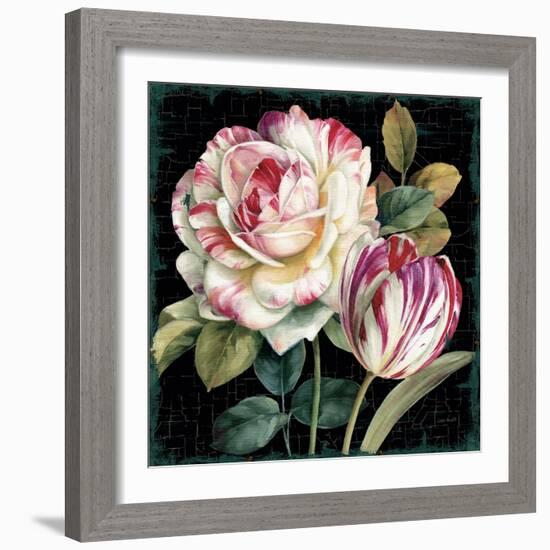 Garden View VIII Black-Lisa Audit-Framed Art Print