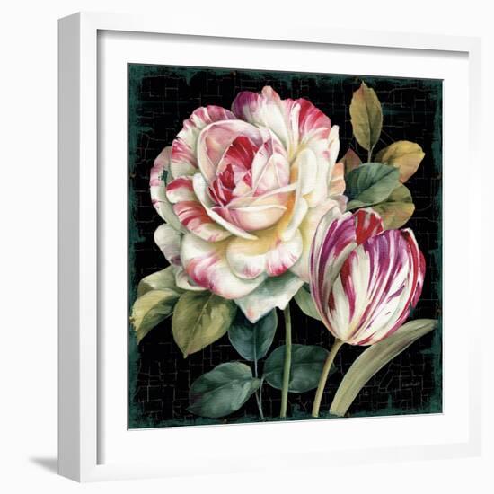 Garden View VIII Black-Lisa Audit-Framed Art Print