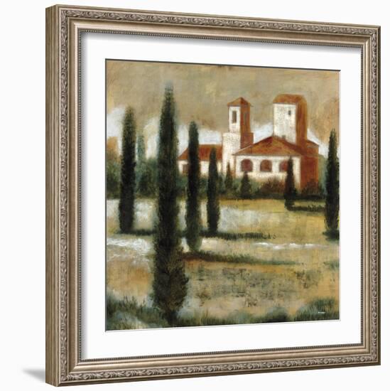 Garden Villa I-Giovanni-Framed Giclee Print