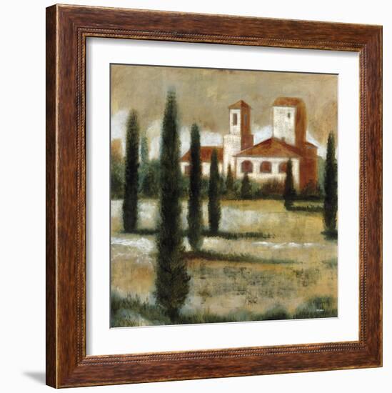 Garden Villa I-Giovanni-Framed Giclee Print