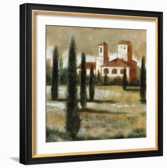 Garden Villa I-Giovanni-Framed Giclee Print