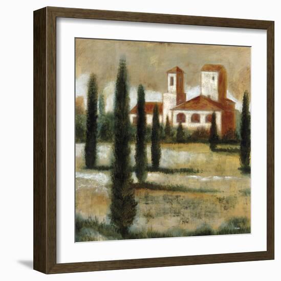 Garden Villa I-Giovanni-Framed Giclee Print