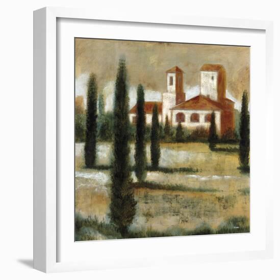 Garden Villa I-Giovanni-Framed Giclee Print