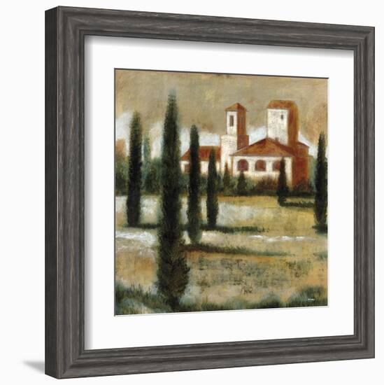 Garden Villa I-Giovanni-Framed Giclee Print