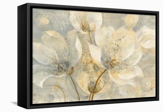 Garden Whispers-Albena Hristova-Framed Stretched Canvas