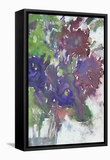 Garden Wild Things II-Samuel Dixon-Framed Stretched Canvas