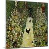Garden with Chickens, 1916-Gustav Klimt-Mounted Giclee Print