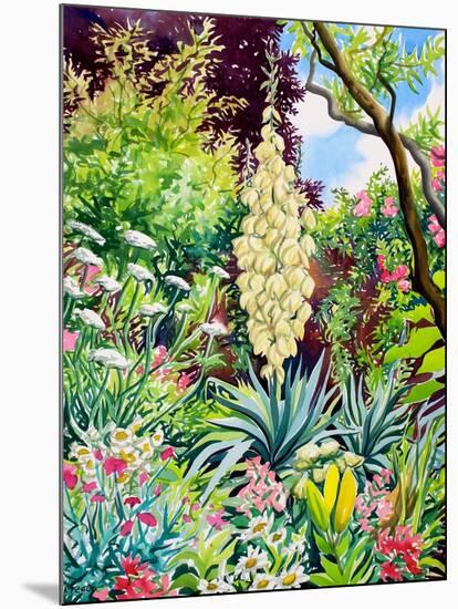 Garden with Flowering Yucca-Christopher Ryland-Mounted Giclee Print
