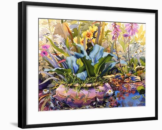 Garden with Plants, 2000-Christopher Ryland-Framed Giclee Print