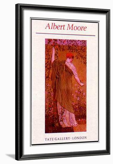 Garden-Albert Joseph Moore-Framed Art Print