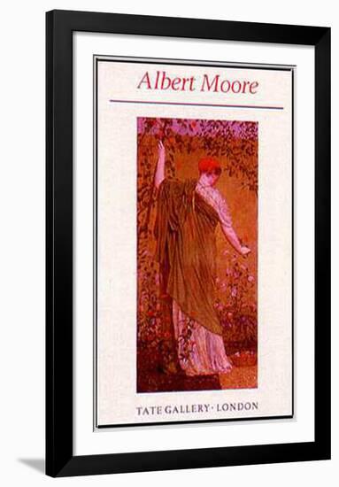 Garden-Albert Joseph Moore-Framed Art Print