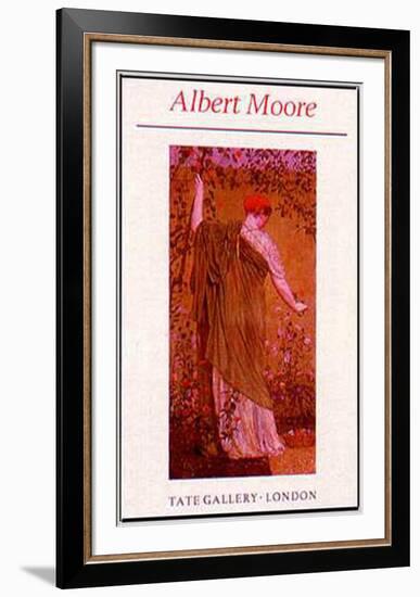 Garden-Albert Joseph Moore-Framed Art Print