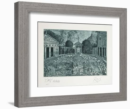 Garden-Tighe O'Donoghue-Framed Collectable Print