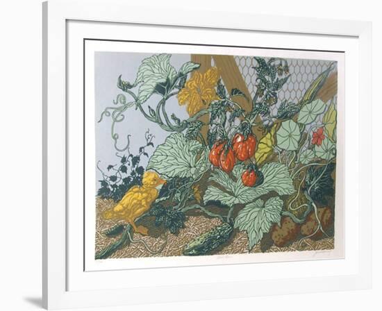 Garden-Jack Beal-Framed Limited Edition