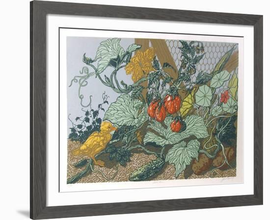 Garden-Jack Beal-Framed Limited Edition