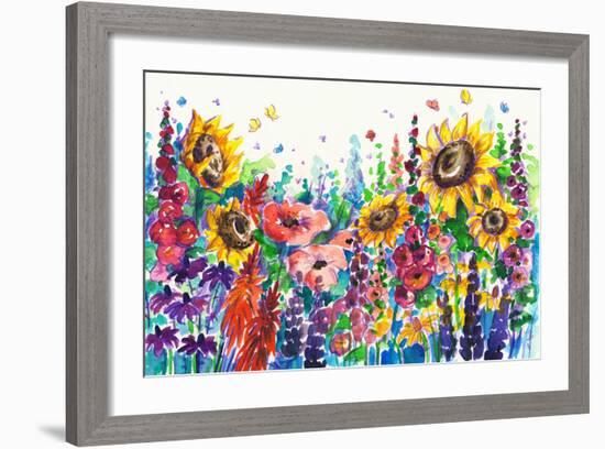 Garden-DannyWilde-Framed Art Print