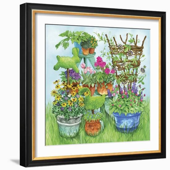 Garden-Wendy Edelson-Framed Giclee Print