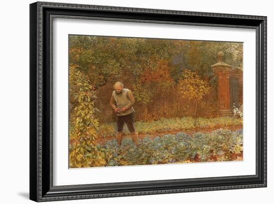 Gardener and Cabbages, 1870-Frederick Walker-Framed Giclee Print