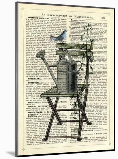 Gardener’s Chair-Marion Mcconaghie-Mounted Art Print