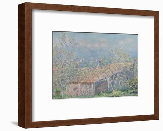 Gardener's House at Antibes, c.1888-Claude Monet-Framed Art Print