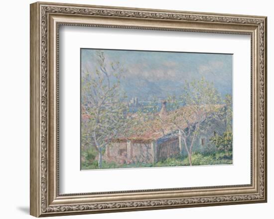 Gardener's House at Antibes, c.1888-Claude Monet-Framed Art Print