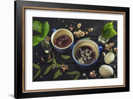 Gardener's Tea-Dina Belenko-Framed Giclee Print