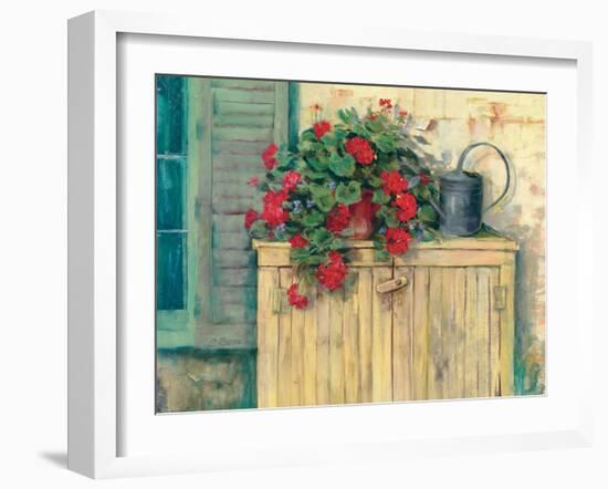 Gardeners Still Life-Carol Rowan-Framed Art Print