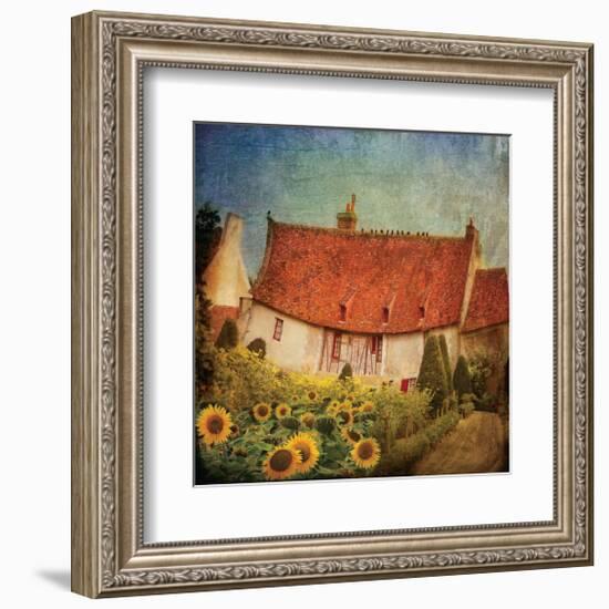 Gardenhouse Chenonceau-Dawne Polis-Framed Giclee Print