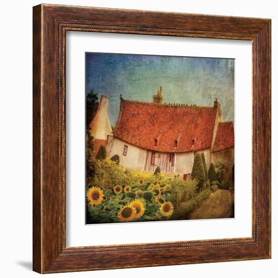 Gardenhouse Chenonceau-Dawne Polis-Framed Giclee Print