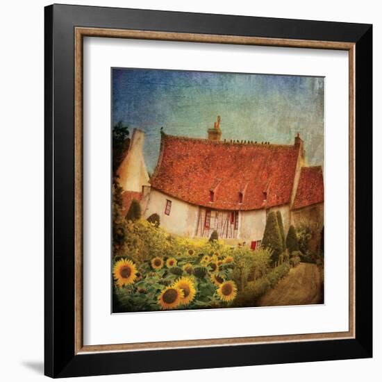 Gardenhouse Chenonceau-Dawne Polis-Framed Giclee Print