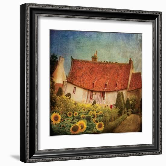 Gardenhouse Chenonceau-Dawne Polis-Framed Giclee Print